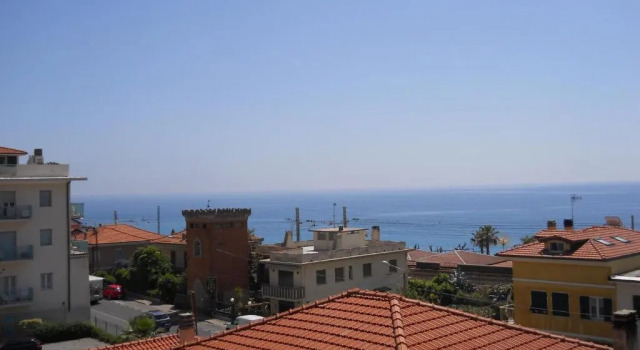 Апартаменты с 2 комнатами с видом на море Appartamento Bordighera