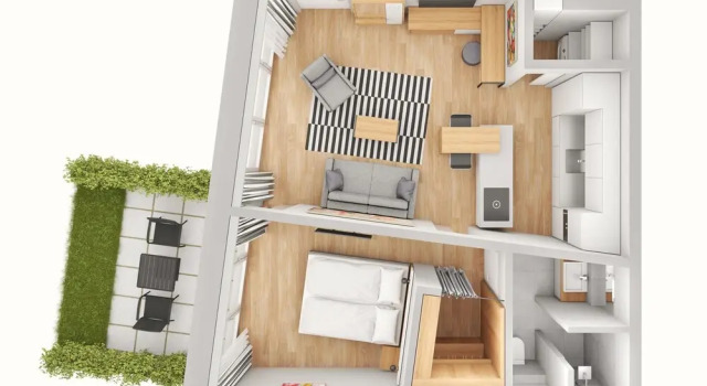 Апартаменты Downtown Apartments Living