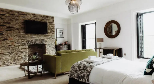 Люкс Devils Falls at the Luxury Hafod Hotel Aberystwyth