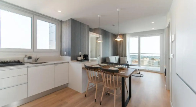 Апартаменты с 2 комнатами с видом на море Ahoy Apartments