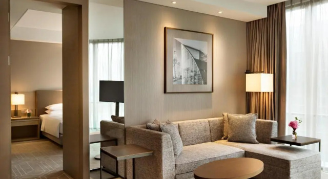 Двухместный люкс Hyatt Place Shanghai Hongqiao CBD