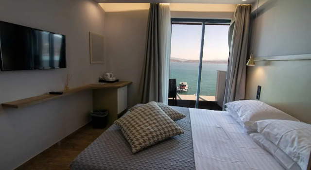 Двухместный номер Standard с балконом и с видом на море Aianteion Bay Luxury Hotel & Suites