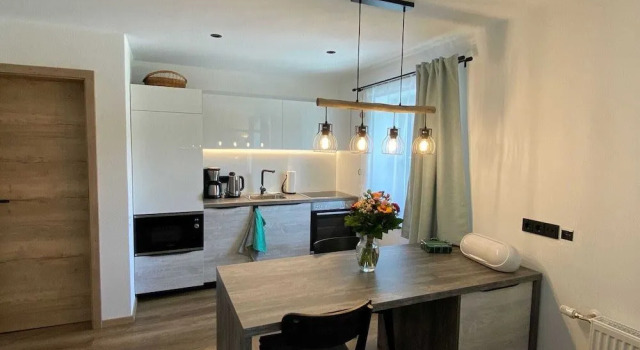 Ferienhaus mit Sauna in Skigebietsnahe