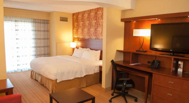 Двухместная студия Courtyard by Marriott Pittsburgh North/Cranberry Woods