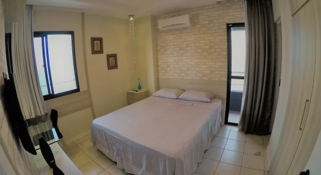 Loft 5 estrelas com linda vista mar
