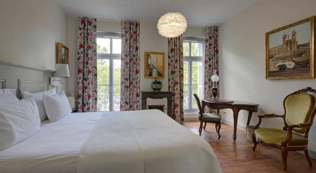Двухместный люкс с видом на город B&B Le Clos dArgenson