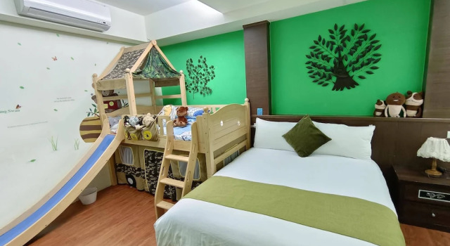 Четырёхместный номер Standard с видом на город E-Phone Homestay
