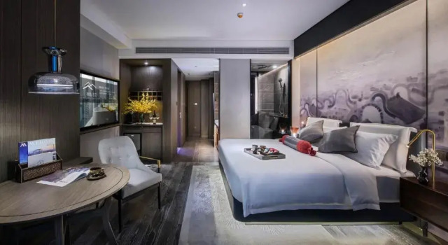 Двухместный номер с видом на город Elegant Hotel Guangzhou Zhujiang New Town Canton Tower
