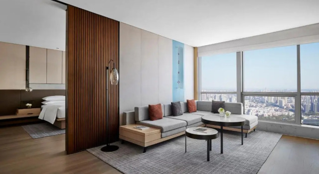 Двухместный люкс Shenyang Marriott Hotel
