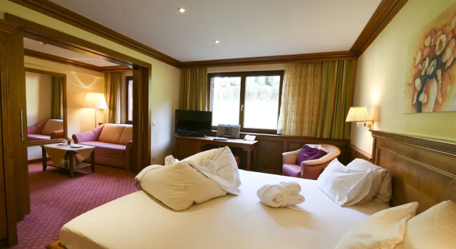 Люкс Superior с балконом Berg SPA & Hotel Zamangspitze