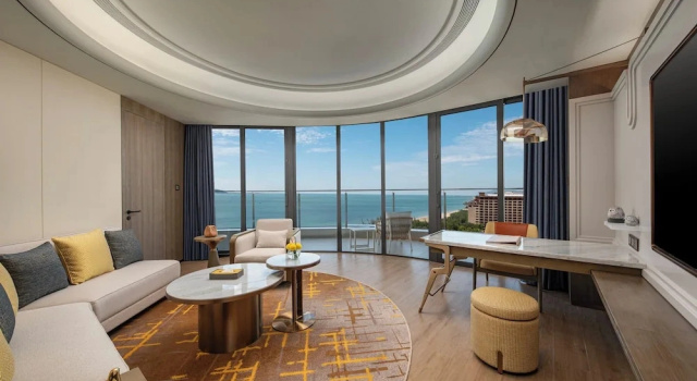 Люкс c 1 комнатой с видом на океан Voco Sanya Bay By Ihg