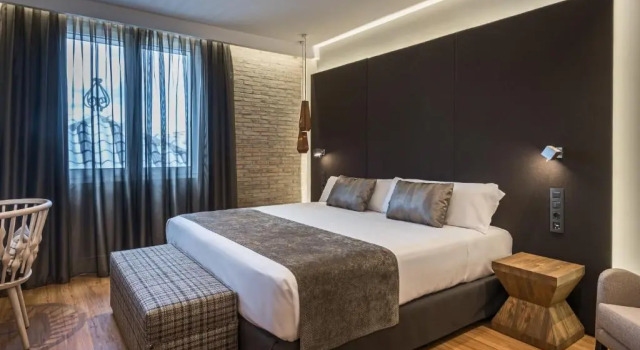 Двухместный номер с террасой с джакузи Superior Catalonia Gran Vía Madrid
