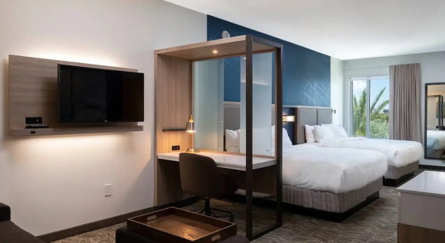 Люкс SpringHill Suites by Marriott Cape Canaveral Cocoa Beach