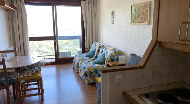 Studio 22m² balcon Pégase Phenix Le Corbier