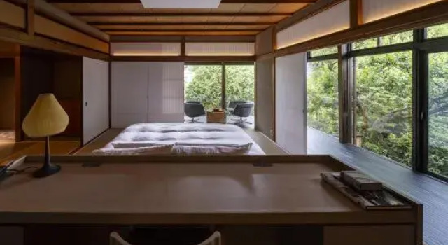 Люкс Momoyama Onsen Tsukimikan