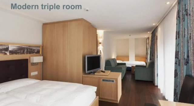 Трёхместный номер Standard Hotel Aristella Swissflair