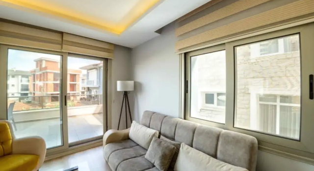 Апартаменты Deluxe с балконом и с видом на город Sigacik Marina Apart Hotel