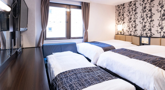 Трёхместный номер Standard APA Hotel Sapporo Odori Ekimae Minami