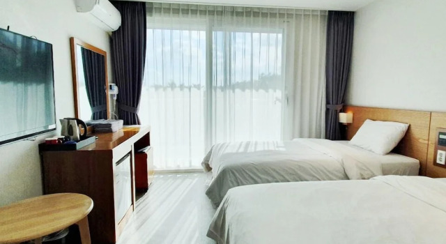 Двухместный номер Superior с видом на сад Ocean Square Resort