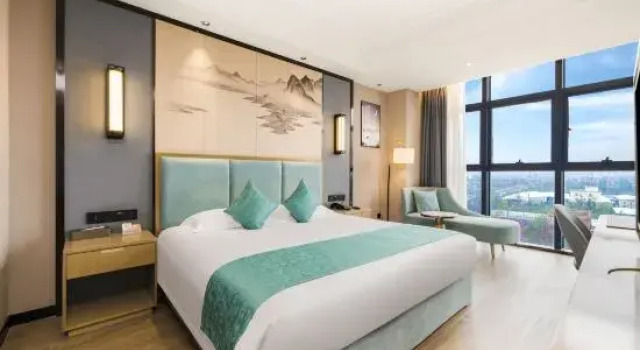 Двухместный люкс Deluxe с видом на улицу Greentree Eastern Hainan Free Trade Port Jiangdong