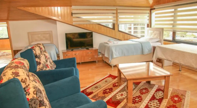 Апартаменты c 1 комнатой с видом на море Royal Inn Seza Residence