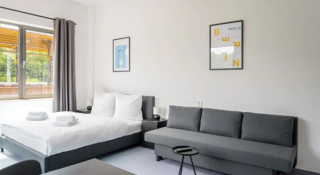 Студия Apartmenthaus Berlin Neukölln