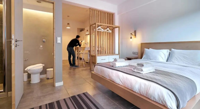 NakosHomes Luxury Studio Apartment, Забронировать Апартаменты/квартира Неос-Космос Афины, рядом с Музей греческого народного творчества