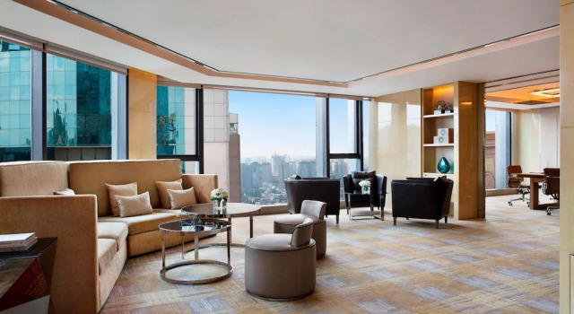 Двухместный номер Executive Lounge Access JW Marriott Hotel Chengdu