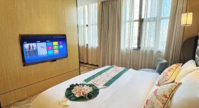 Люкс Executive Hanzhong Haitangchun Hotel (Tianhan Wetland Park Music Fountain)