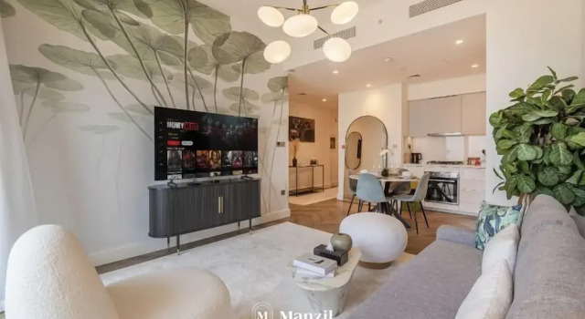 Manzil-2BR with full Burj Khalifa View, Забронировать Апартаменты/квартира Дубай Эмират Дубай, рядом с Дубайский аквариум