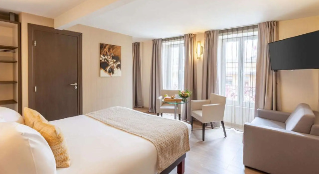 Двухместный семейный номер Standard Best Western Plus Hôtel Belfort Centre Gare