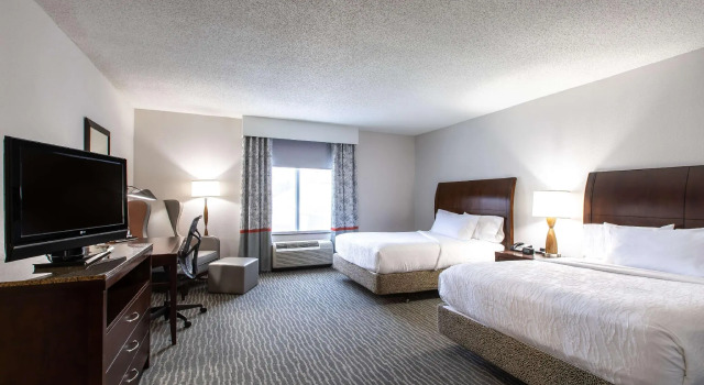 Четырёхместный номер Standard Hilton Garden Inn Lynchburg