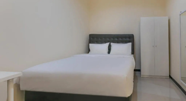 Deluxe Dvoulůžkový s manželskou postelí pokoj Capital O 3930 Griya Loka Syariah