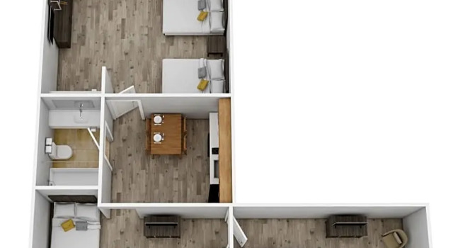 Номер Standard с 2 комнатами Celebration Suites
