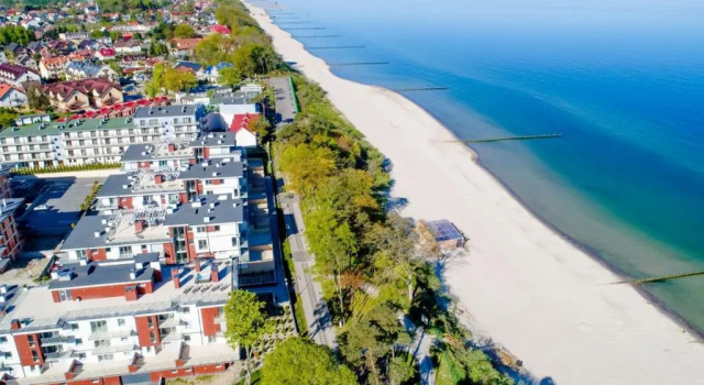 Апартаменты Apartament 7M z Basenem w jednym budynku Klifowa Rewal BON TURYSTYCZNY !!!