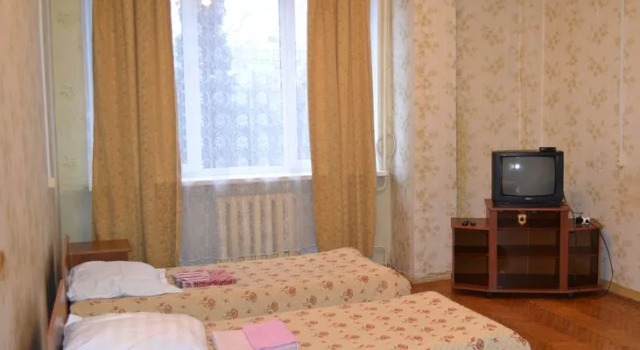 Кровать в общем номере Гостиница Красное Сормово