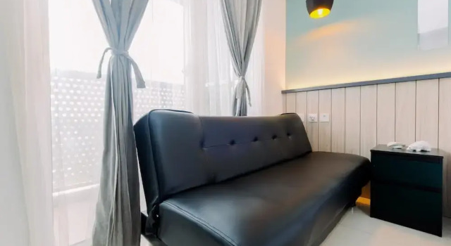 Студия Deluxe Comfortable and Complete Studio for Family at West Vista Apartment