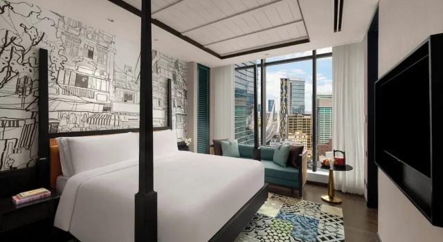 Люкс c 1 комнатой с видом на город Hotel Indigo Saigon the City by IHG