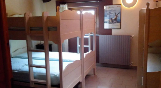 Vuode makuusalissa Locanda del Sorriso