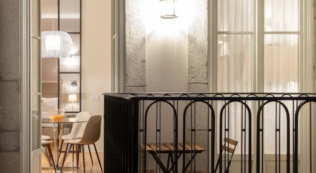 Апартаменты Deluxe c 1 комнатой с балконом Porto Garden Studio - Santa Catarina