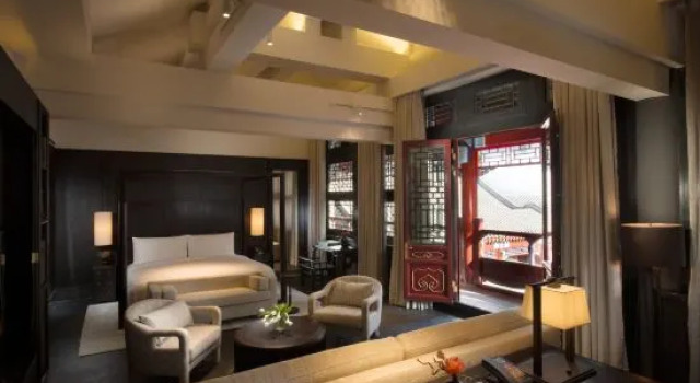 Люкс с 2 комнатами Waldorf Astoria Hutong Courtyard