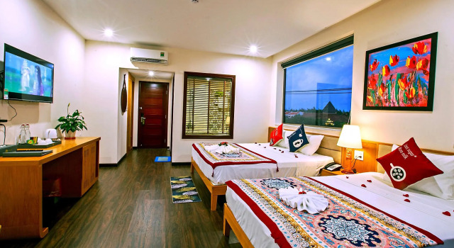 Трёхместный номер Deluxe с балконом Ancient Beach Boutique & Spa - Beachside Hotel