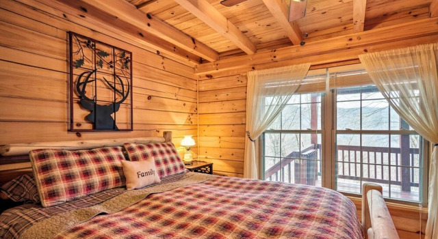 Коттедж Waynesville Escape - Mtn Cabin Above the Clouds!