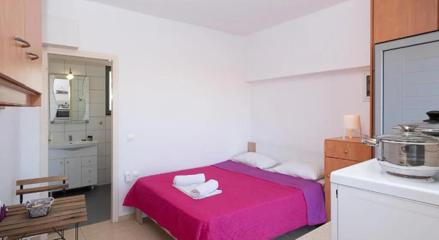 small studio next to the beach