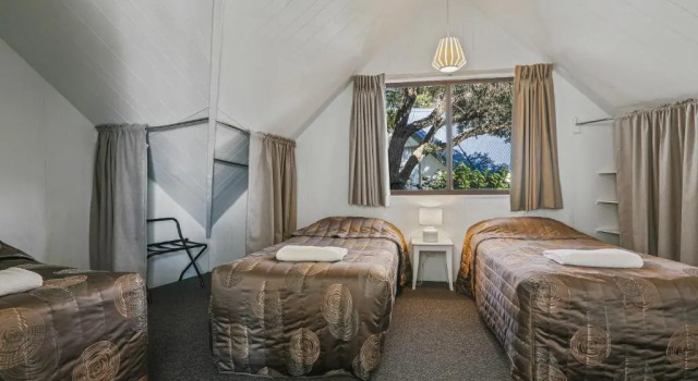 Семейный номер Standard с 2 комнатами с видом на озеро Beach Cabins Merimbula