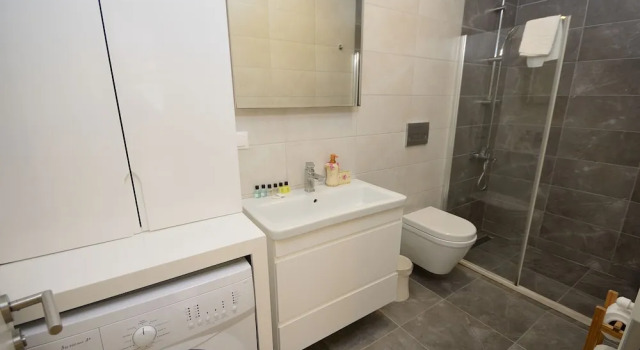 Люкс Comfort с 2 комнатами с балконом и с видом на море Saatli Apart Otel