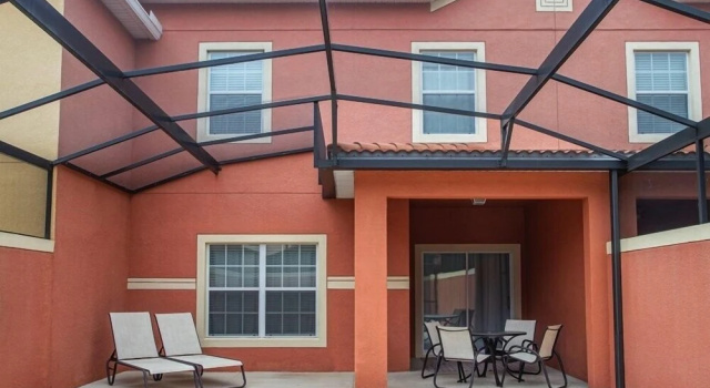 Townhome W/spashpool In Paradise Palms 3215pp 4 Bedroom Townhouse by Redawning, Book Feriehus Hoteller i Four Corners med pool, Swimmingpool