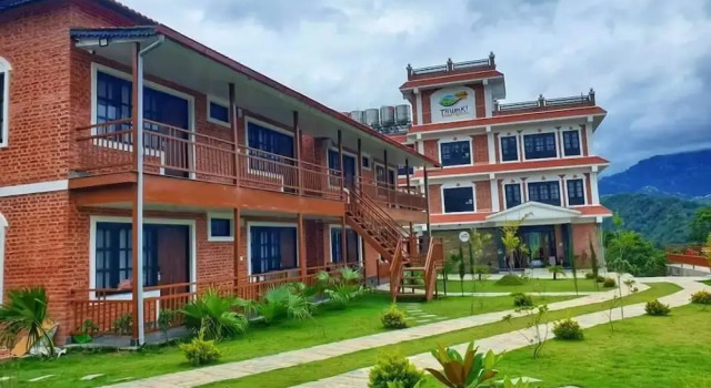 Thumki Resort, Забронировать Курортный отель Отели Бхактапур с парковкой, Парковка