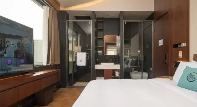 Люкс Deluxe с 3 комнатами Floral Hotel·Courtyard Xiangshe (Huai'an Hexia Ancient Town)
