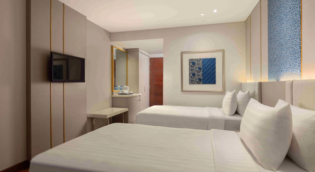 Camera doppia Deluxe Hotel Santika Premiere Gubeng Surabaya